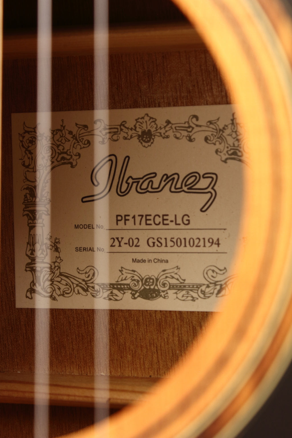 Ibanez PF17ECE-LG Acoustic/Electric 2015