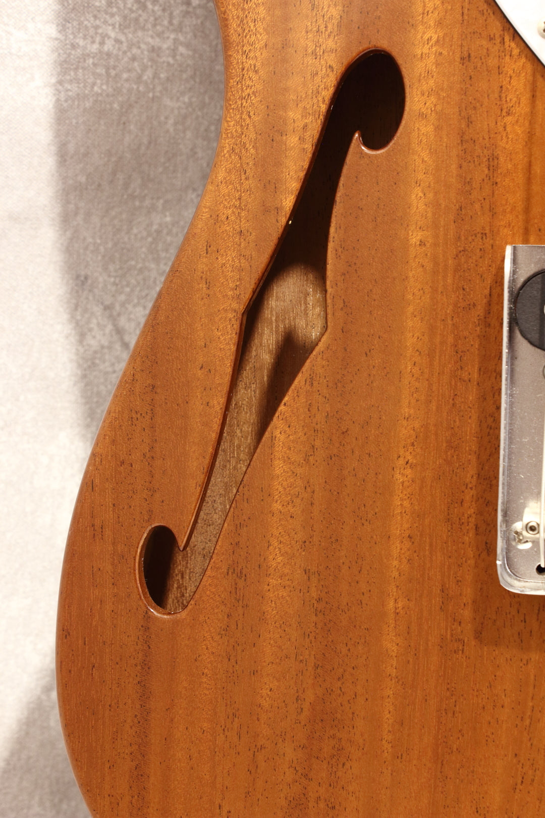 Fender Japan Telecaster Thinline TN70/MAHO Natural 2012