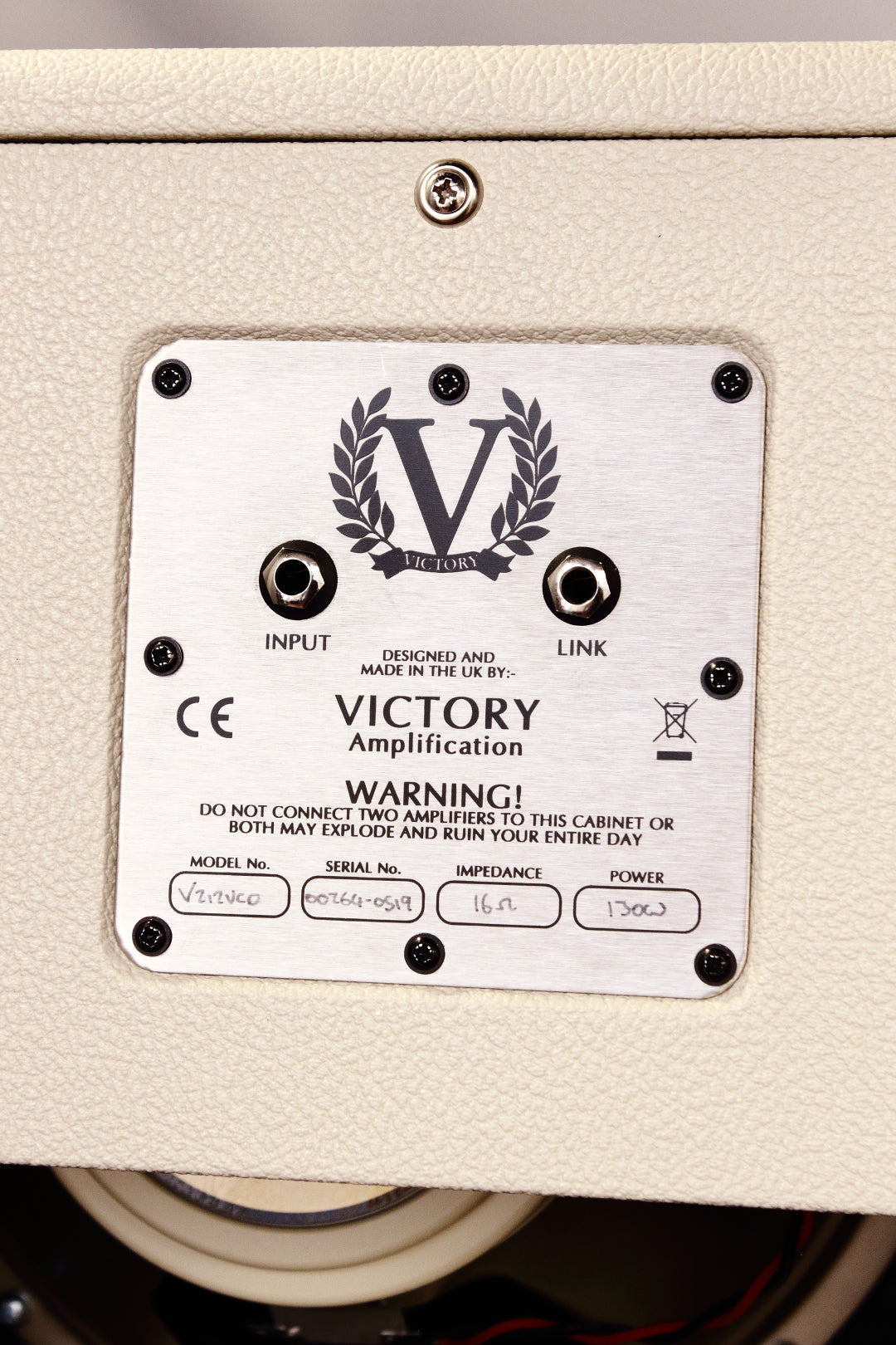 Victory Amplification V212VCD 2x12" Guitar Speaker Cabinet