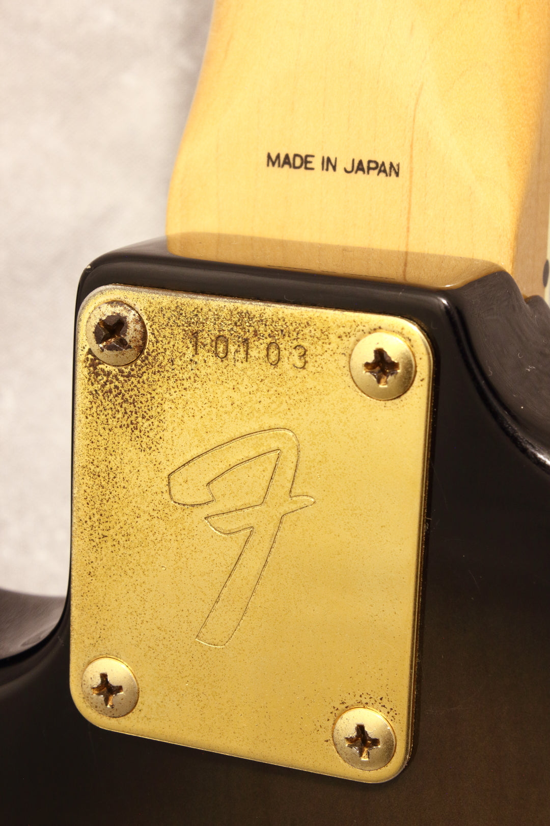Fender Japan The Ventures Stratocaster ST-165VR Charcoal Burst 1996
