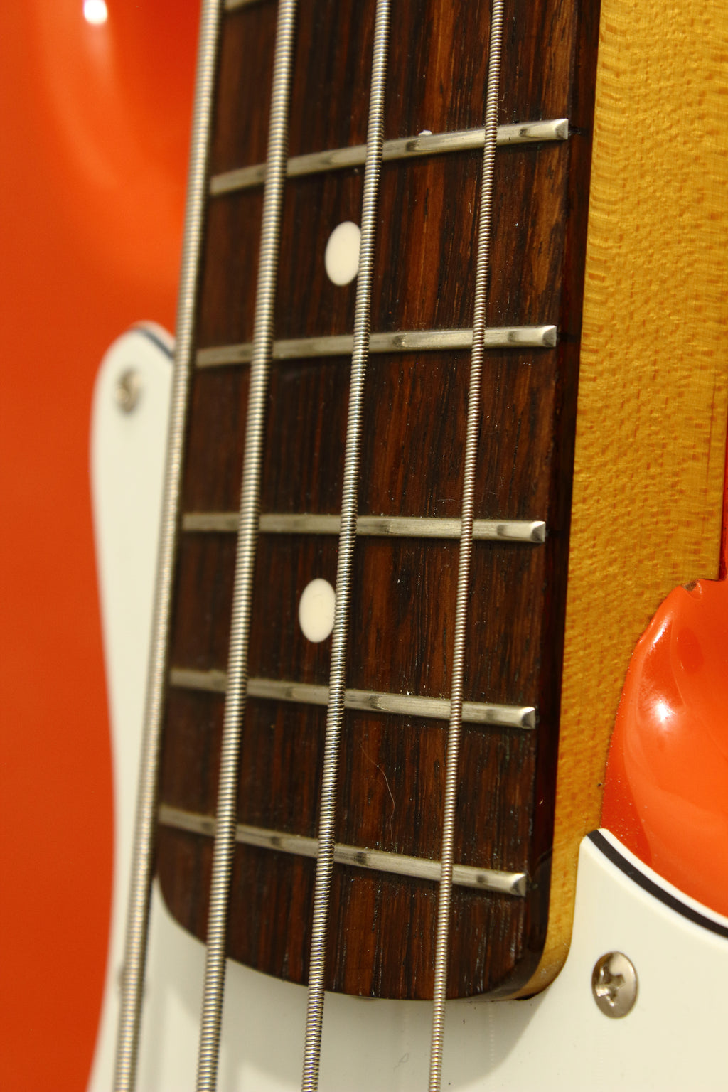 Fender Japan ‘62 Jazz Bass JB62-58 Fiesta Red 2004