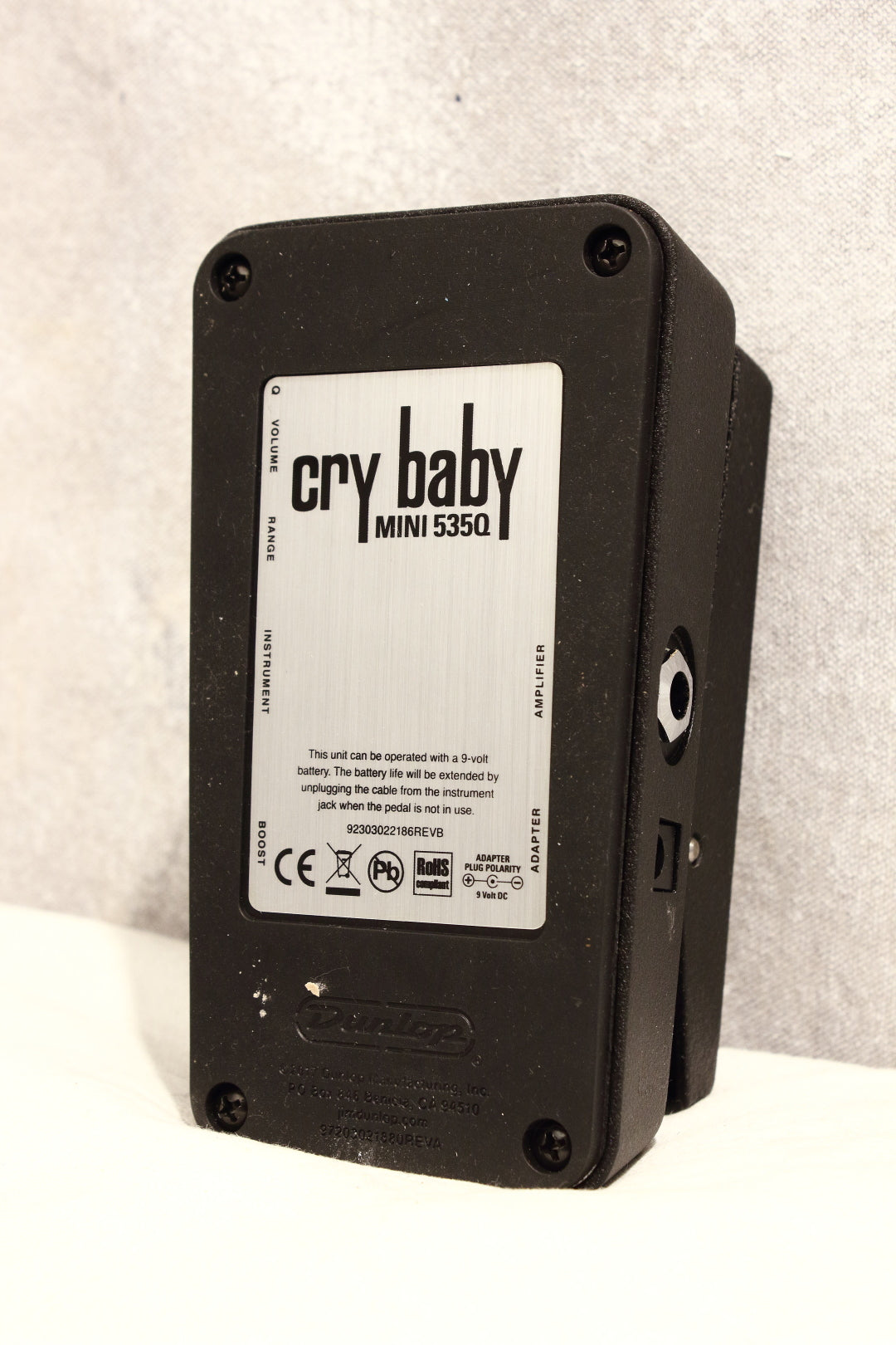 Dunlop Cry Baby Mini 535Q Wah Pedal