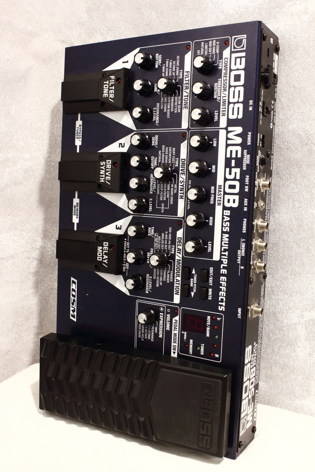 boss me50b bass multi effects pedal Boss ME-50B Bass Multiple Effect Pedal – Topshelf Instruments