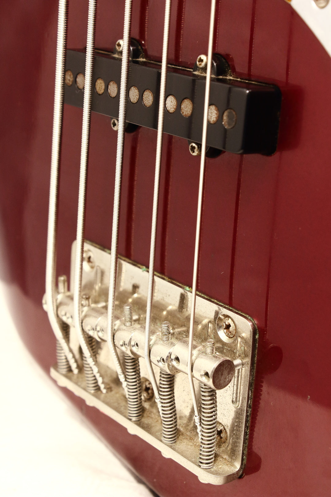 Fender Japan Jazz Bass V JBV-95 Old Candy Apple Red 2007