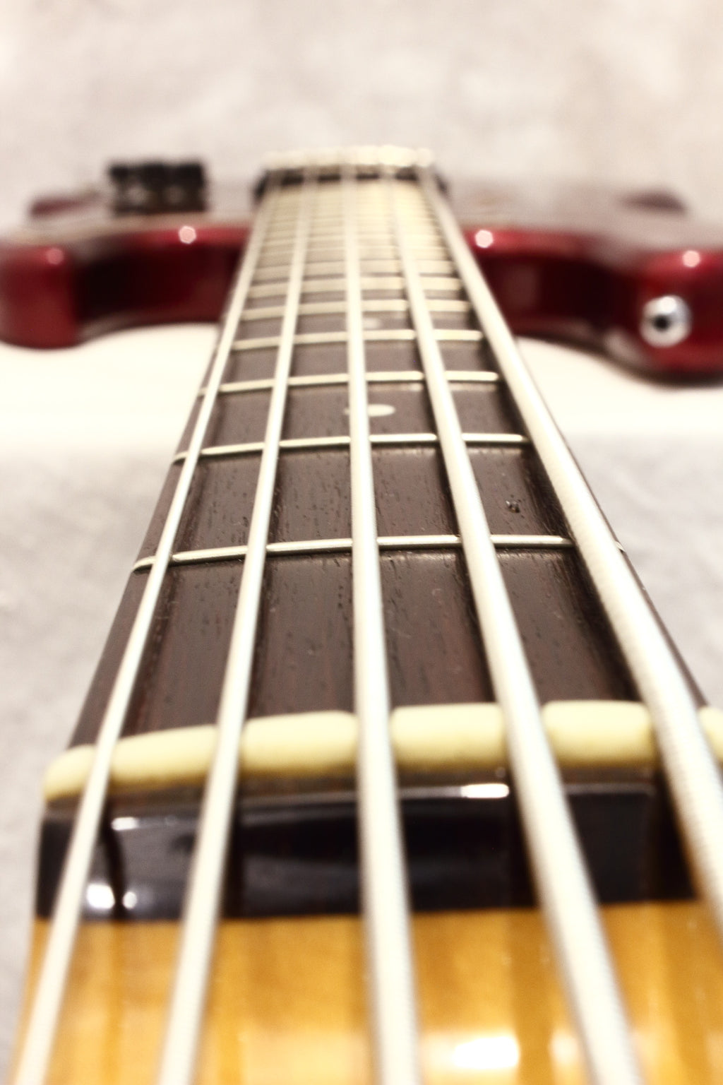 Fender Japan Jazz Bass V JBV-95 Old Candy Apple Red 2007