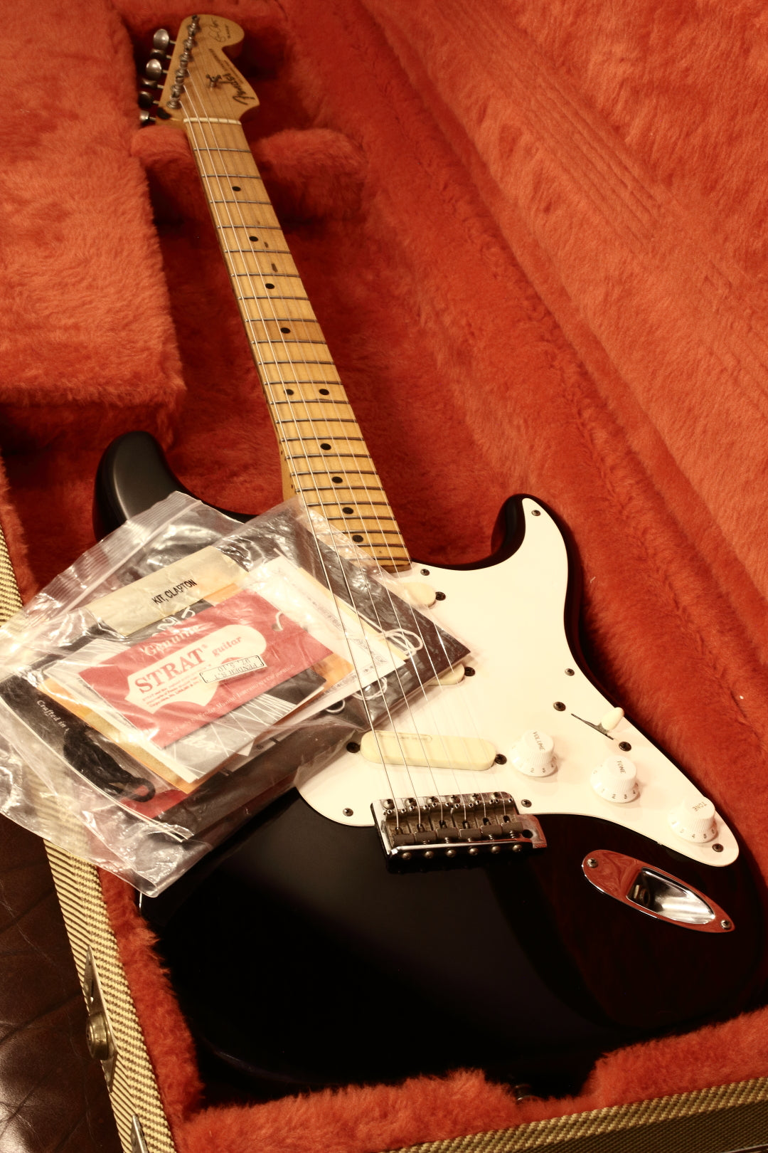 Fender Eric Clapton 'Blackie' Stratocaster Black 1995