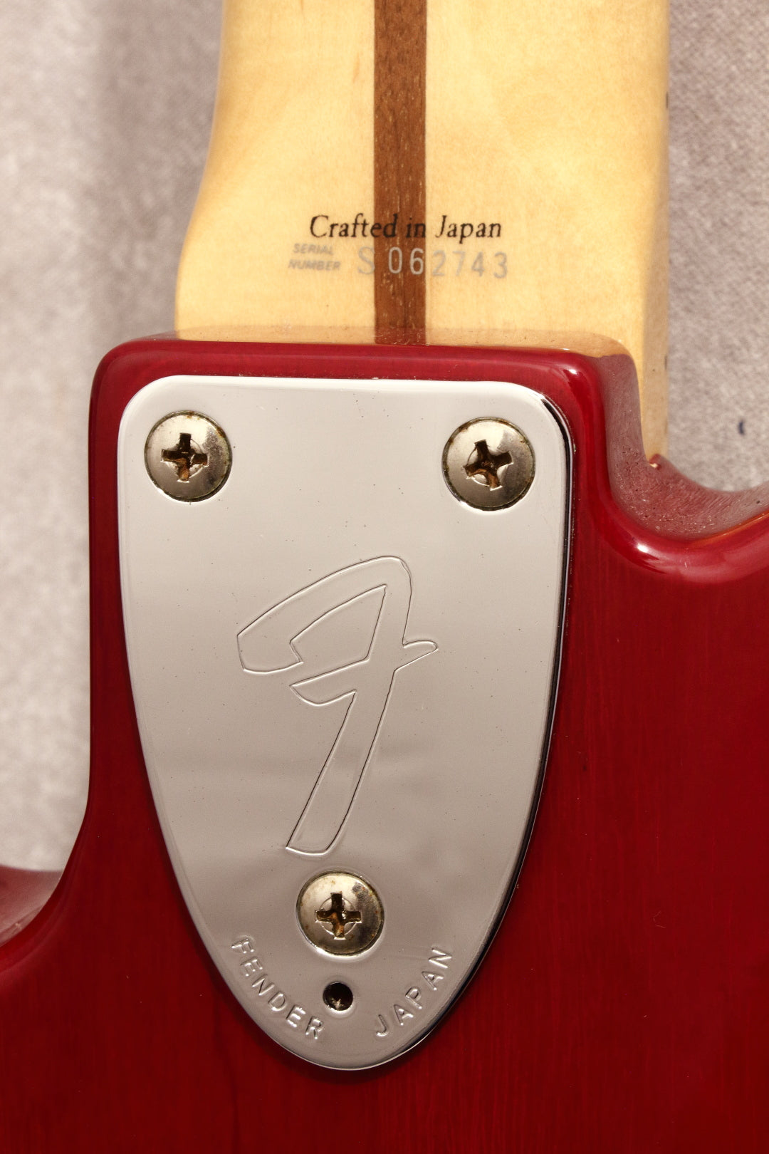Fender Japan '74 Reissue Telecaster Deluxe TD74-LTD Cherry 2007