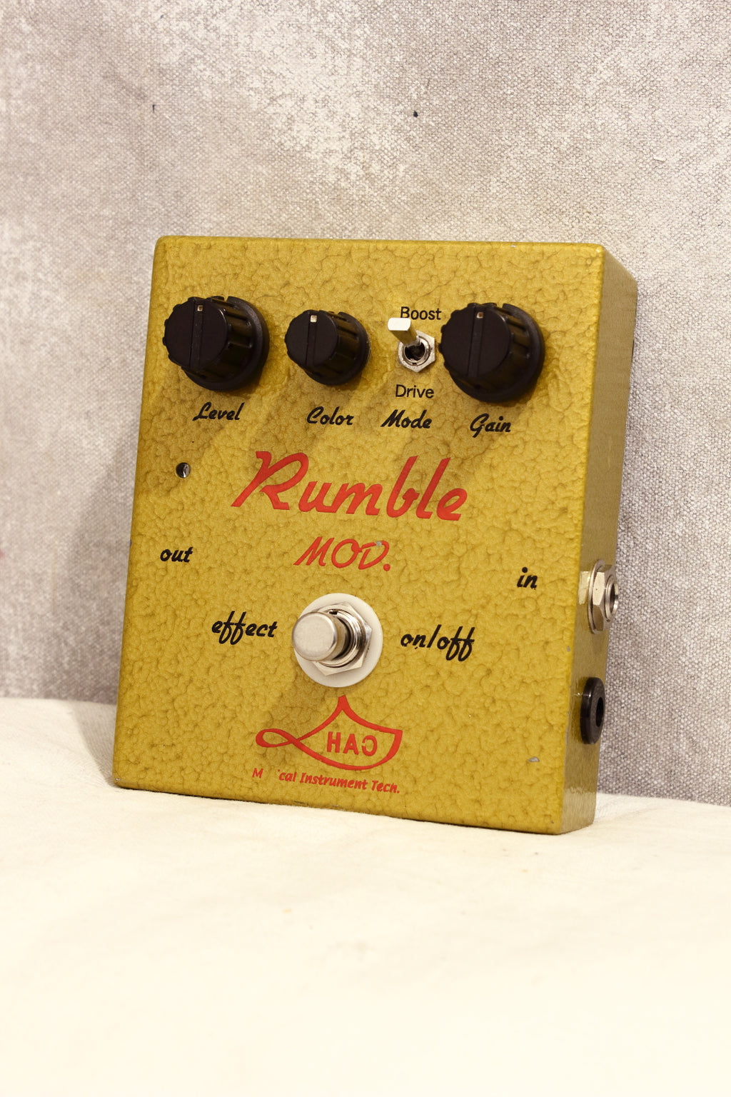 Hao Rumble Mod Overdrive Pedal – Topshelf Instruments