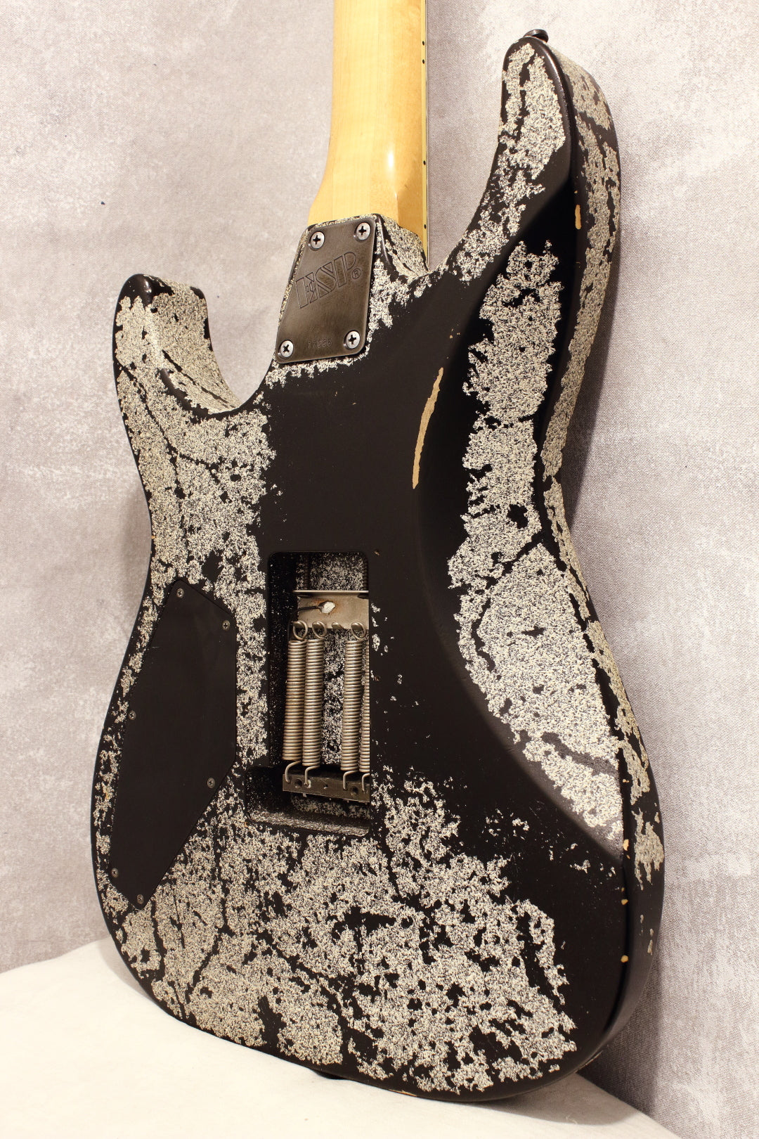 ESP M-II Deluxe Black Splatter 1994