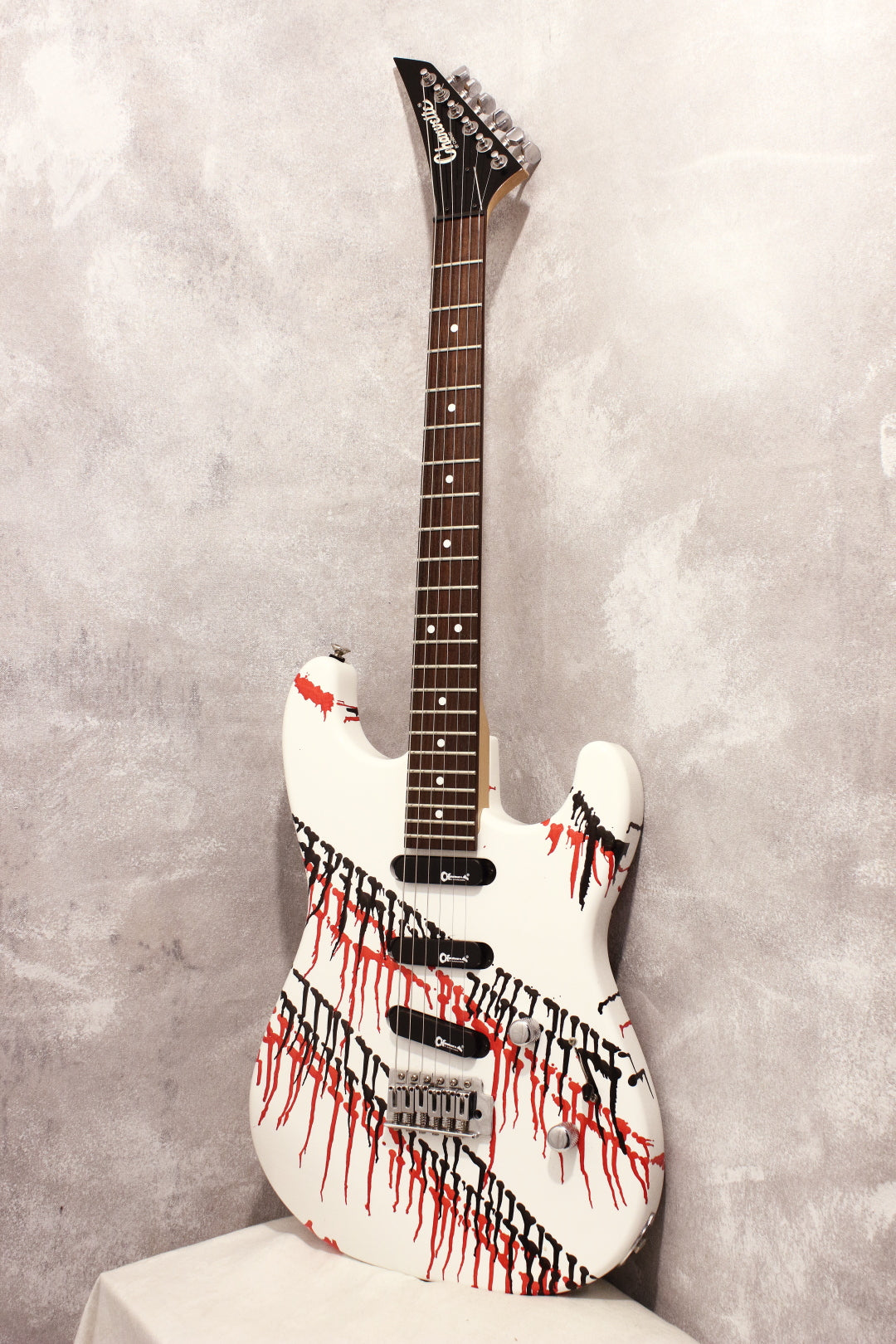 Charvel Charvette 300 Blood Splatter 1989