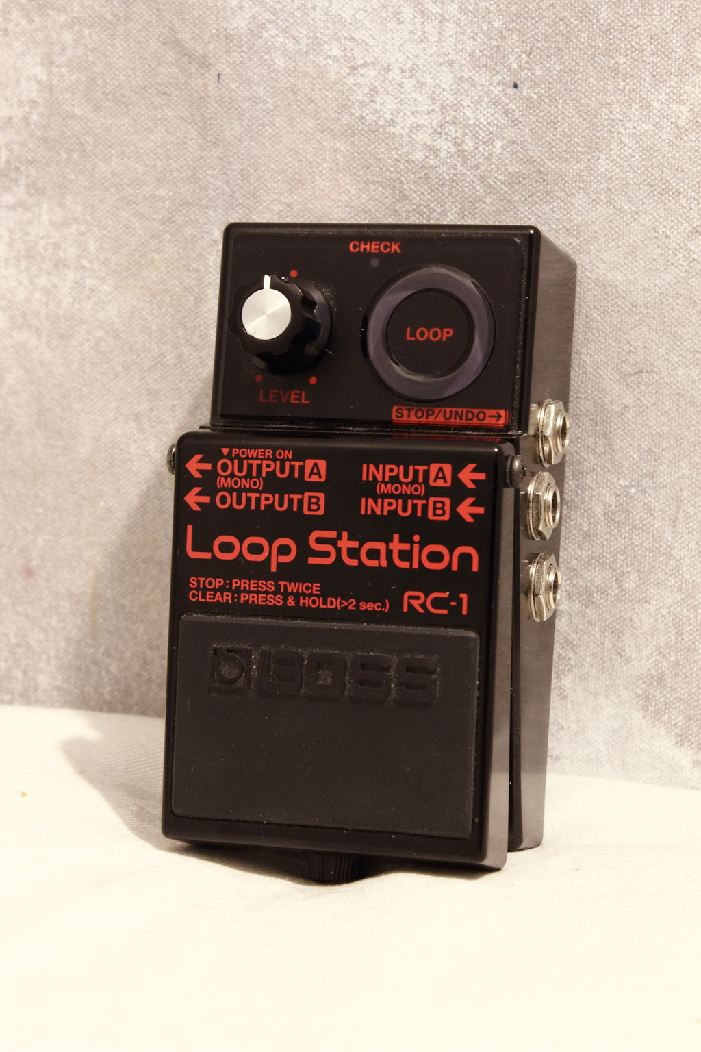 Boss RC-1 Loop Station Limited Edition Black Pedal