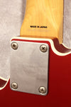 Fender Japan '62 Reissue Telecaster TL62B Bound Candy Apple Red 2012
