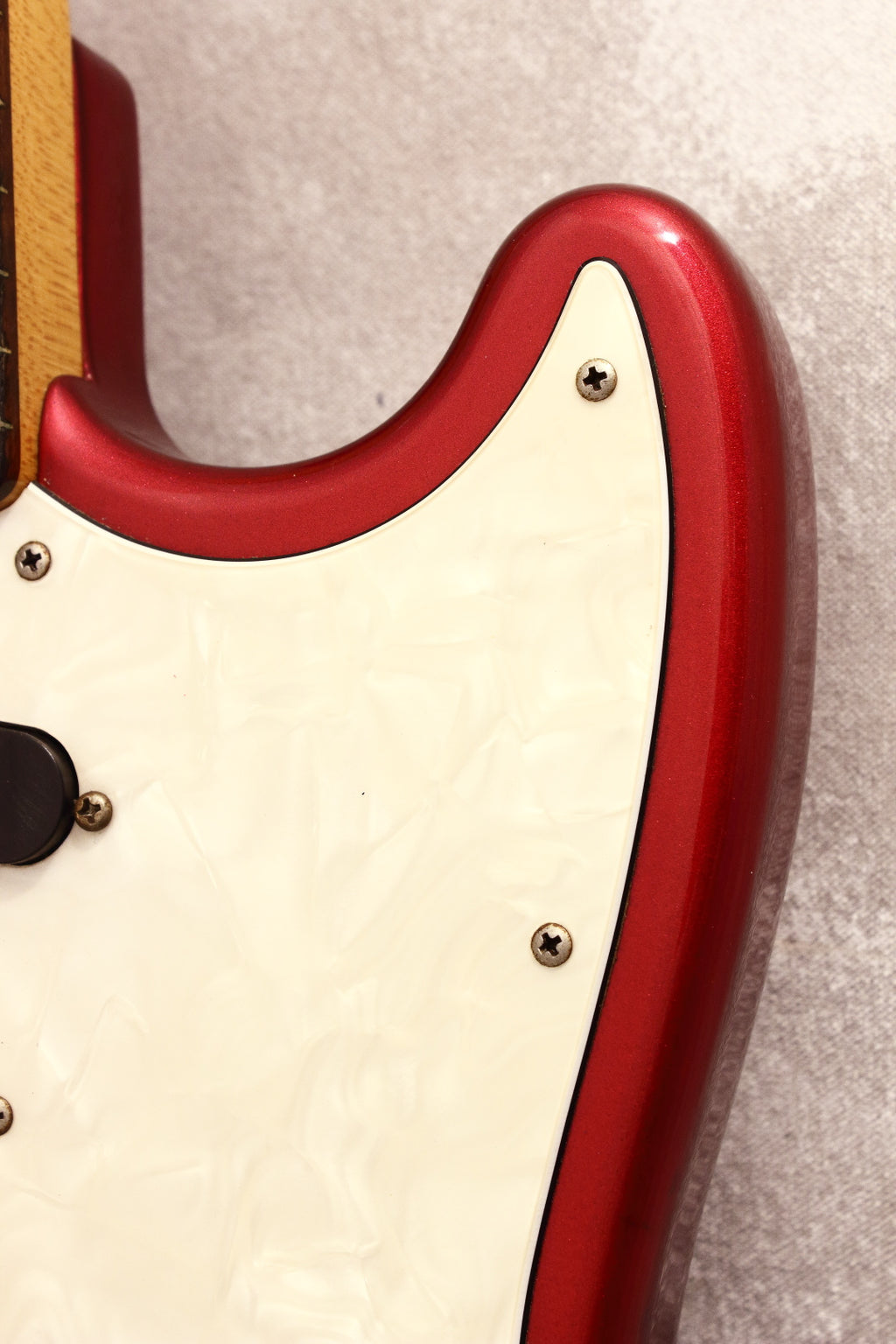 Fender Japan '66 Mustang MG66-65 Candy Apple Red 1996
