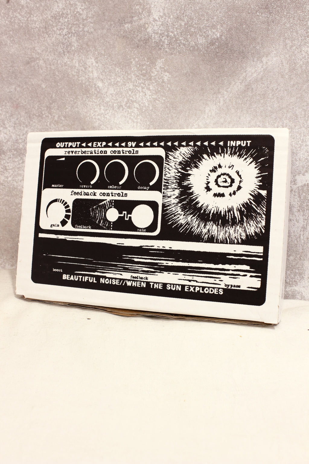 when the sun explodes pedal Beautiful Noise Effects When The Sun Explodes Reverb Pedal – Topshelf Instruments