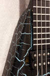 Ormsby Guitars Metal V 7-String Azure Crackle 2021