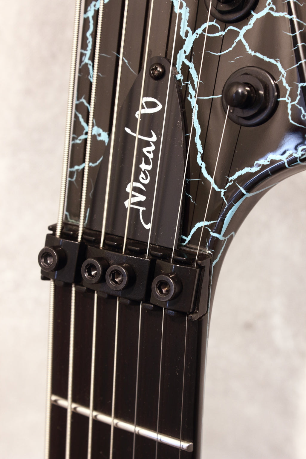 Ormsby Guitars Metal V 7-String Azure Crackle 2021