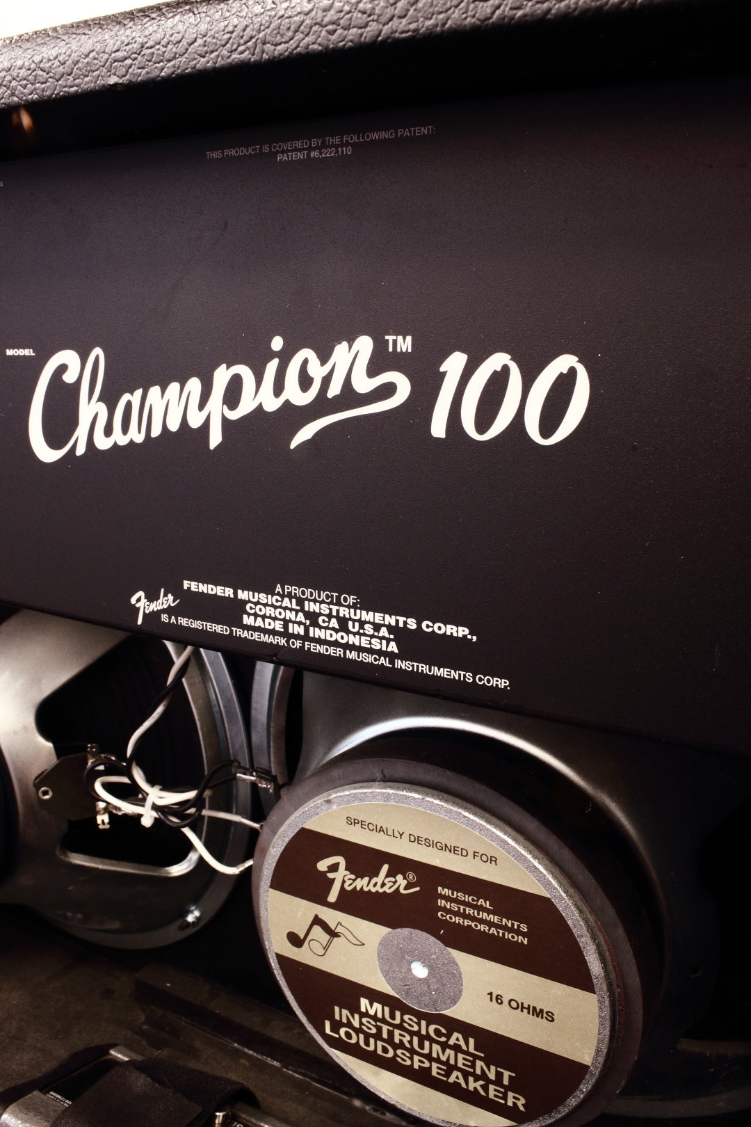 Fender Champion 100 2x12" Guitar Combo Amp