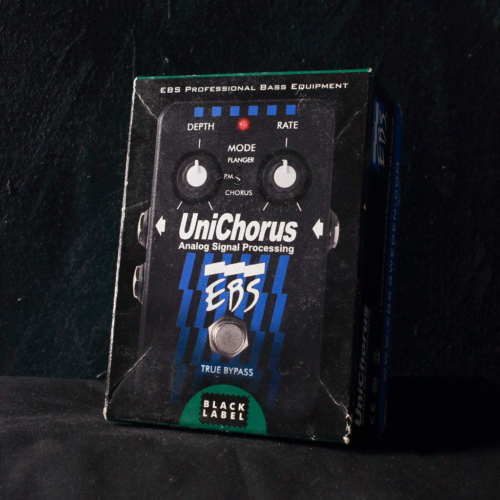 EBS UniChorus Bass Modulation Pedal – Topshelf Instruments