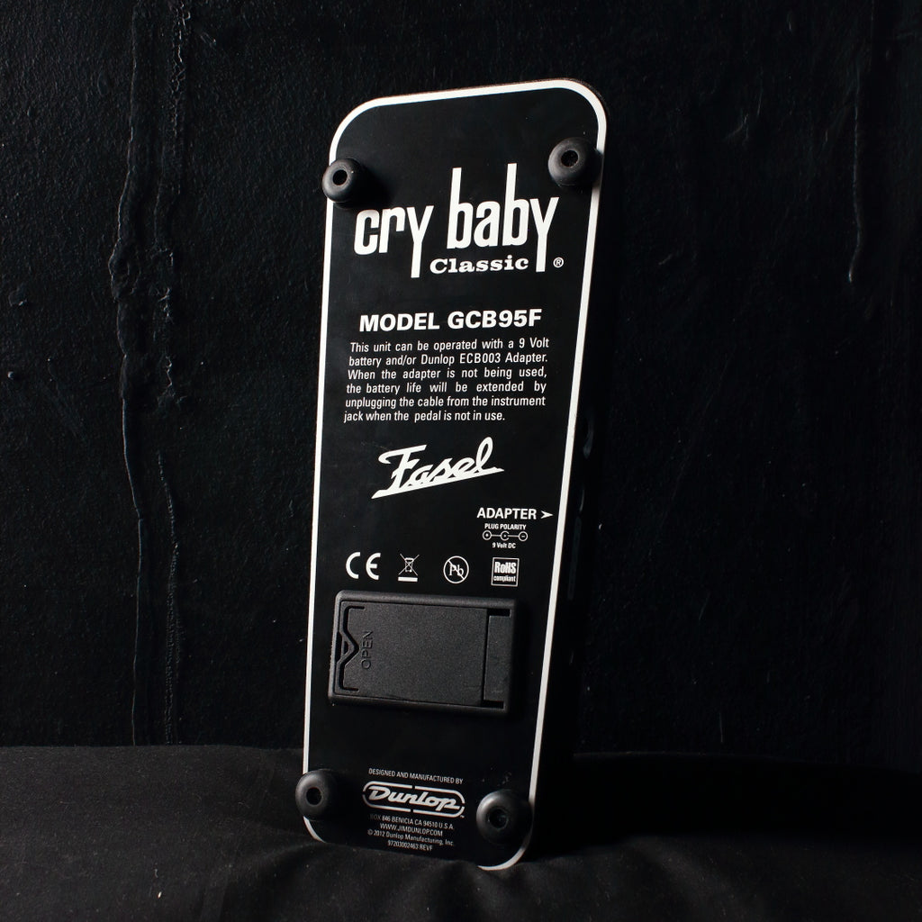Dunlop Fasel Cry Baby Classic GCB95F Fasel Wah