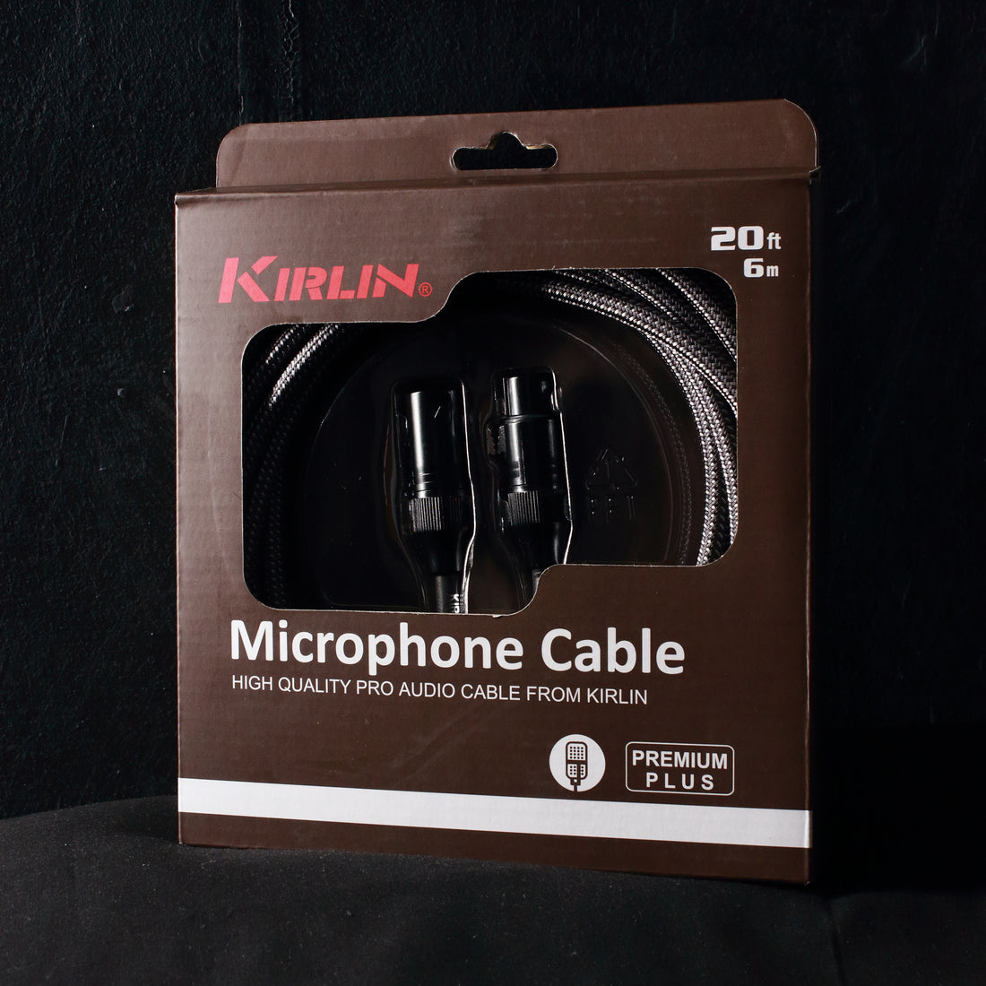 Kirlin 20FT Braided XLR Cable