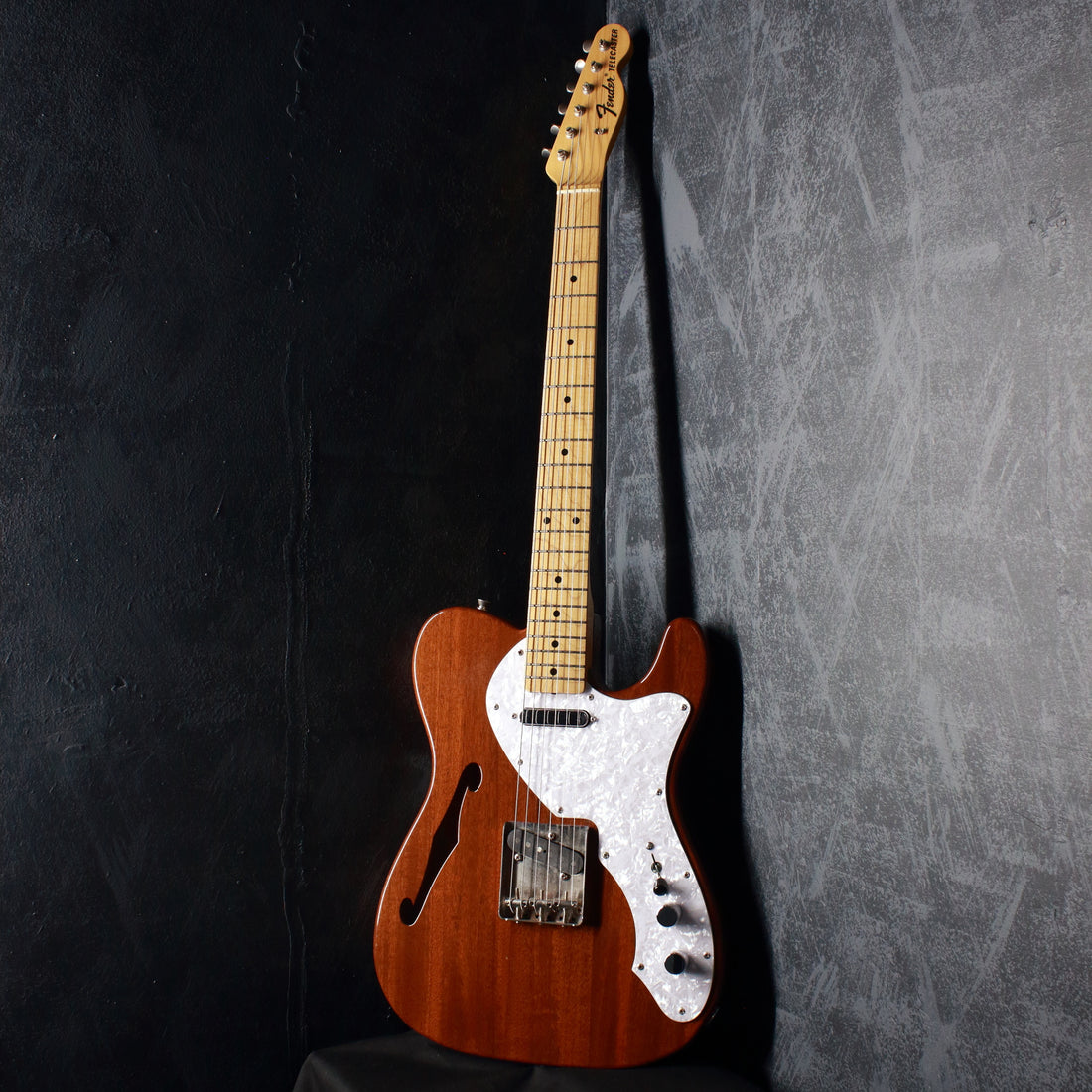Fender Japan Telecaster Thinline TN70/MAHO Natural 2014