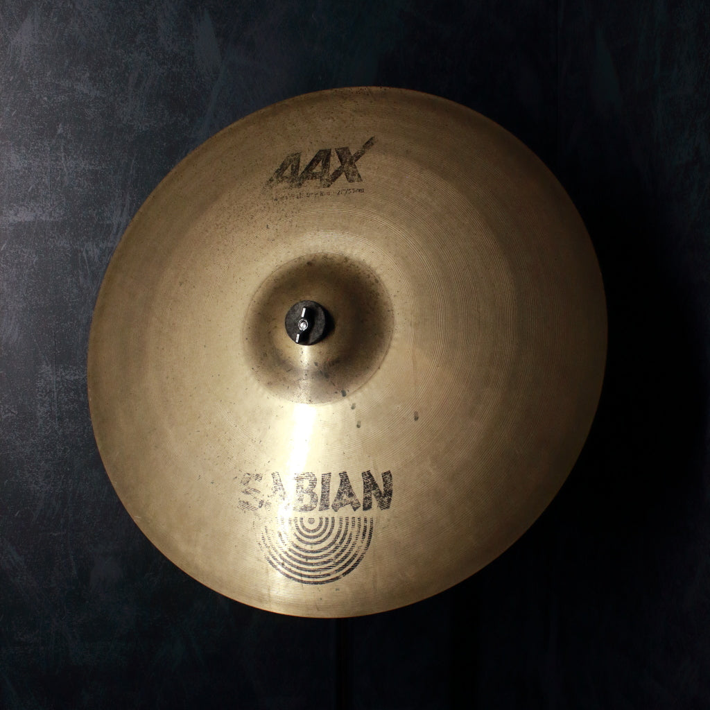 Sabian Cymbals AAX 21" Raw Bell Low Ride (Preowned)