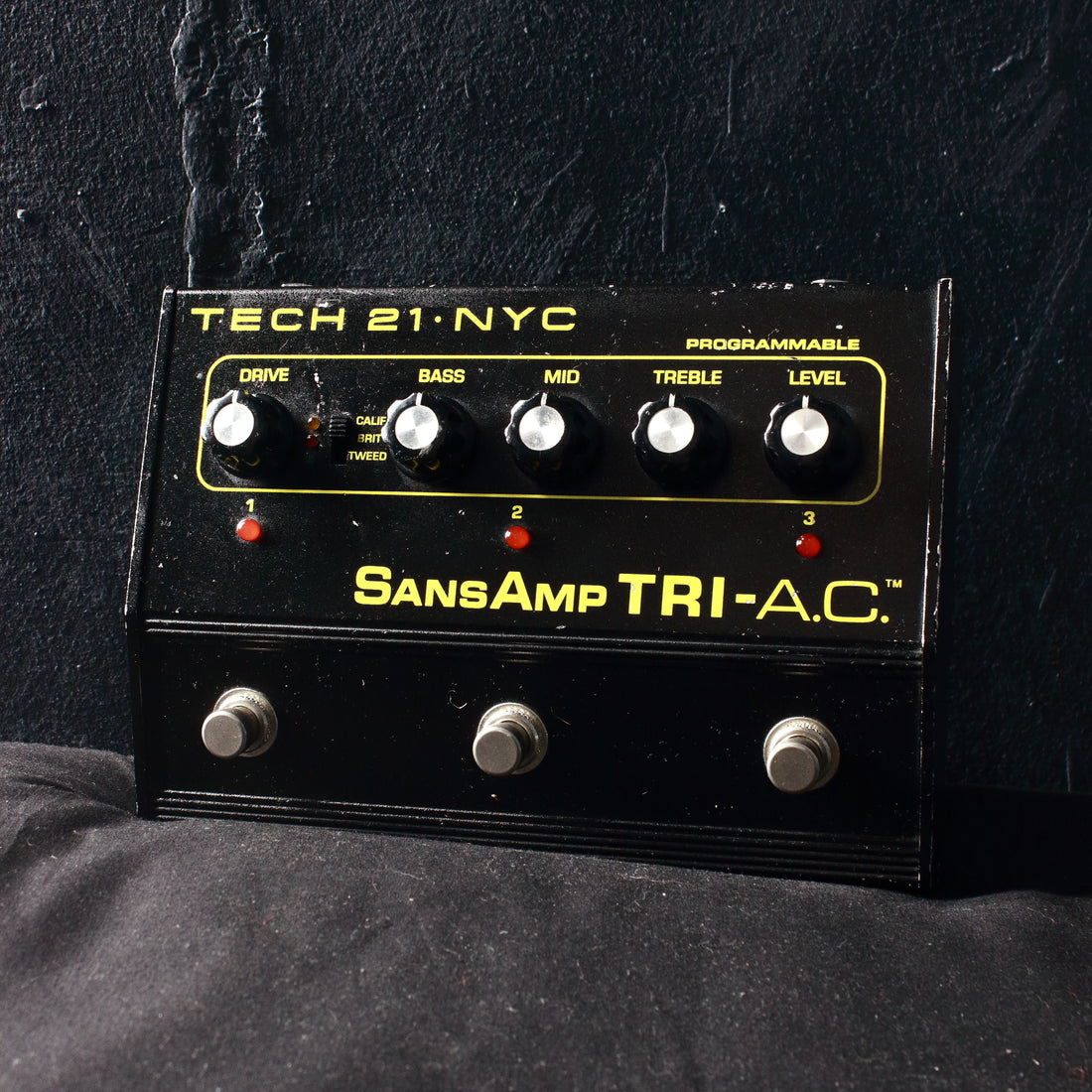 Tech 21 SanAmp Tri-AC Programmable Guitar Pre-Amp Pedal