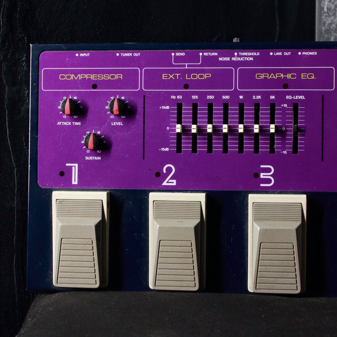Maxon PUE5B Bass Multi Effects Pedal 1989 – Topshelf Instruments