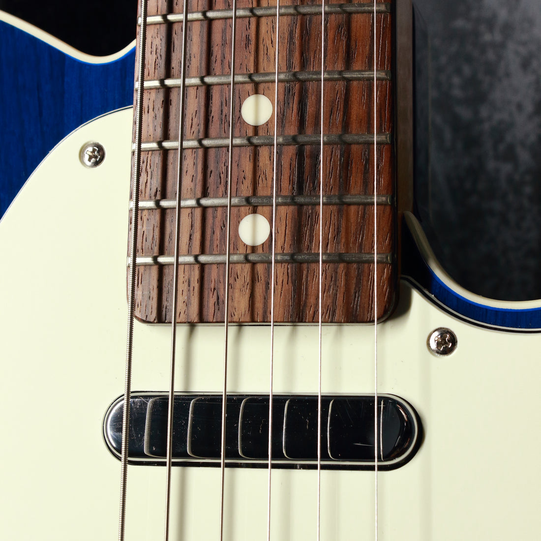 Fender Japan '62 Telecaster TL62B Bound Transparent Blue 2010