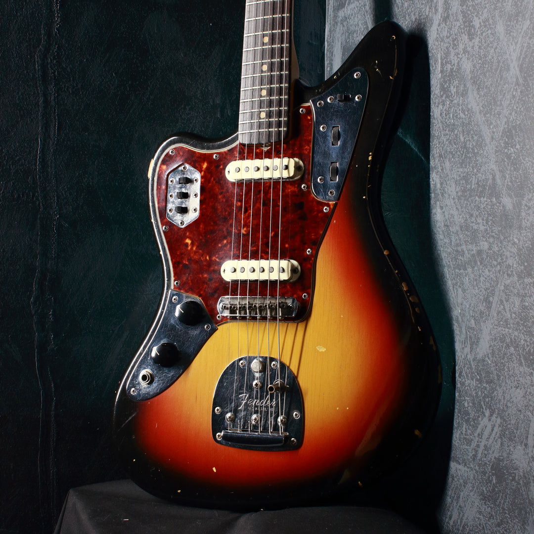 Fender Jaguar Left Handed Sunburst 1963 Topshelf Instruments