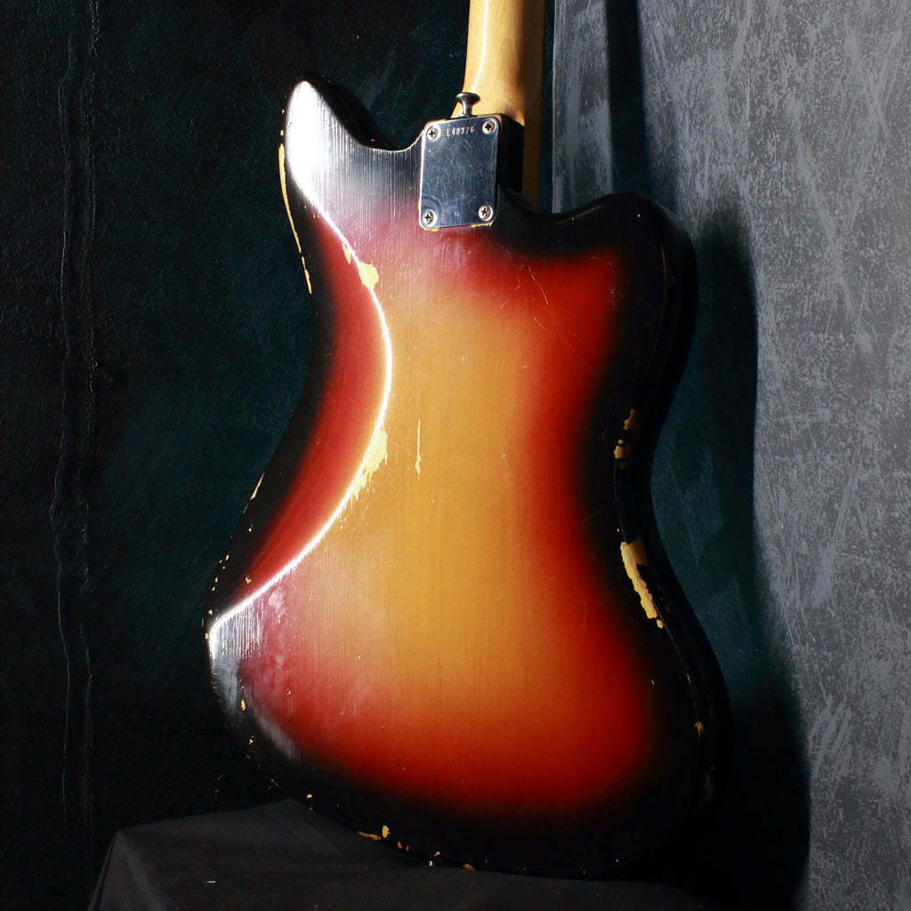 Fender Jaguar Left Handed Sunburst 1963