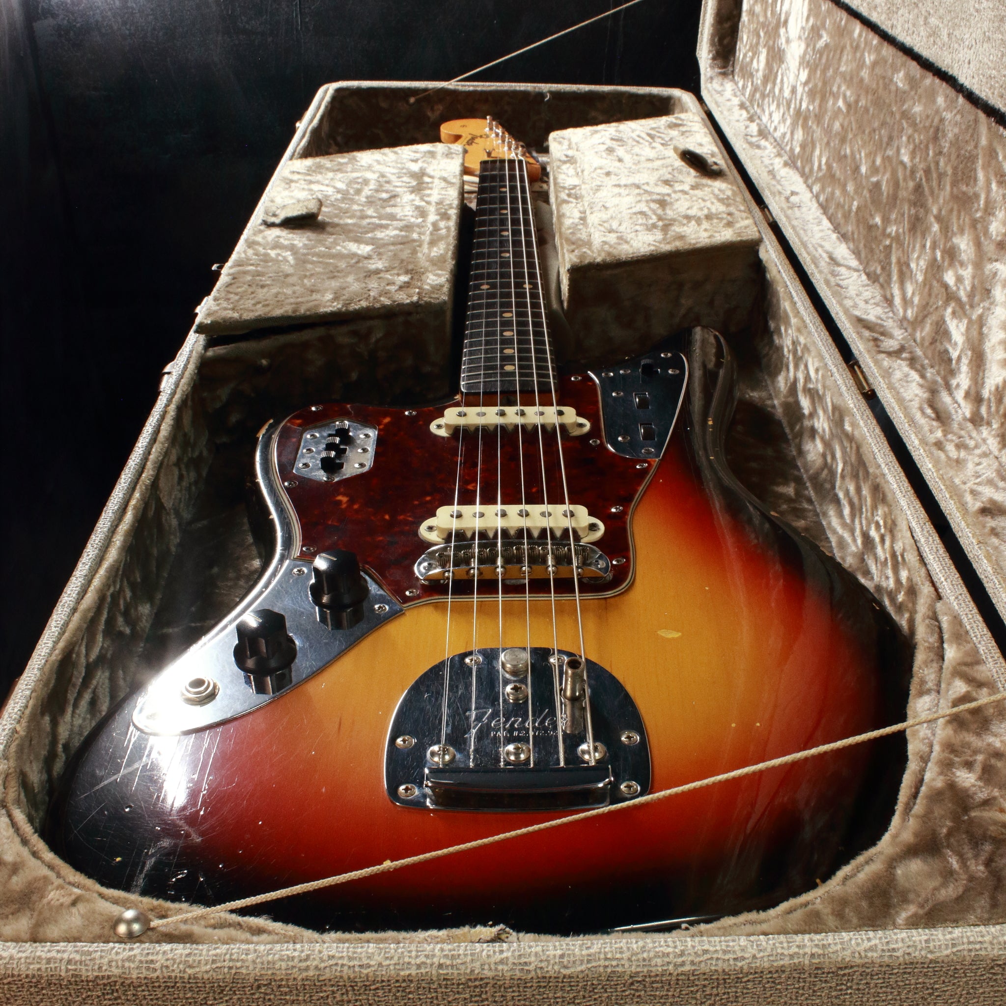 Fender Jaguar Left Handed Sunburst 1963 Topshelf Instruments