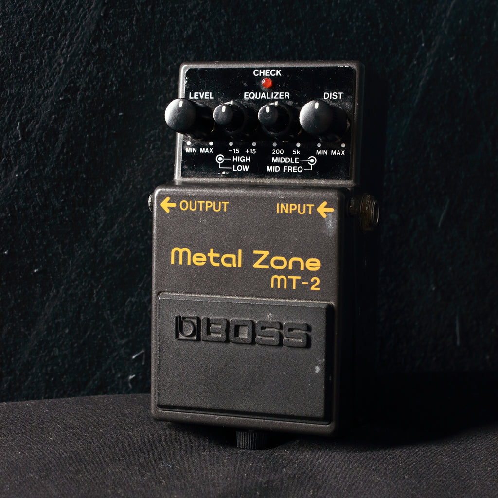 Boss Metal Zone MT-2 Distortion Pedal 1991