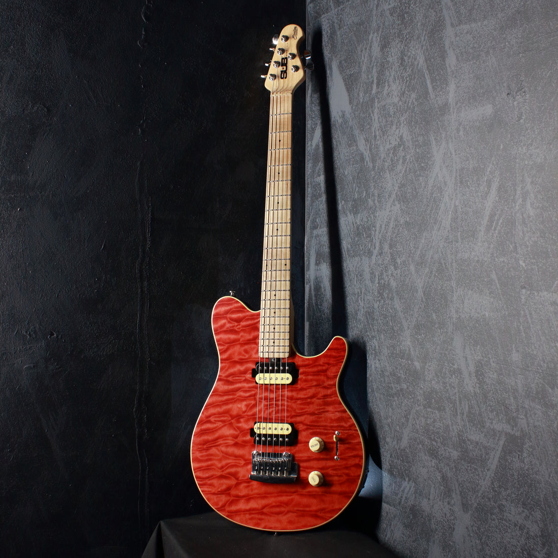 Sterling by Musicman SUB AX3 Translucent Red 2013