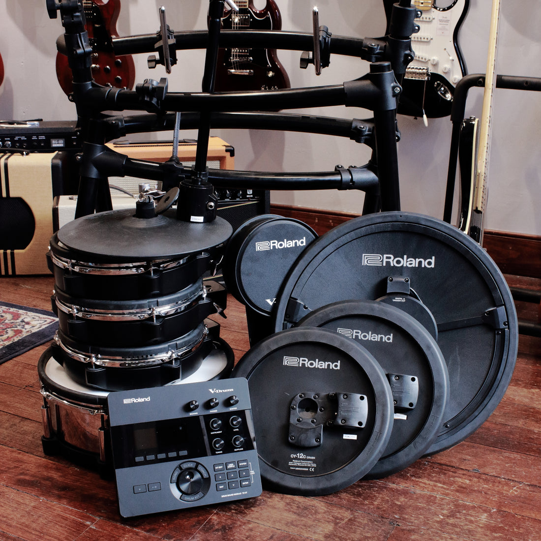 Roland TD-27KV V-Drums pack hardware avec ampli