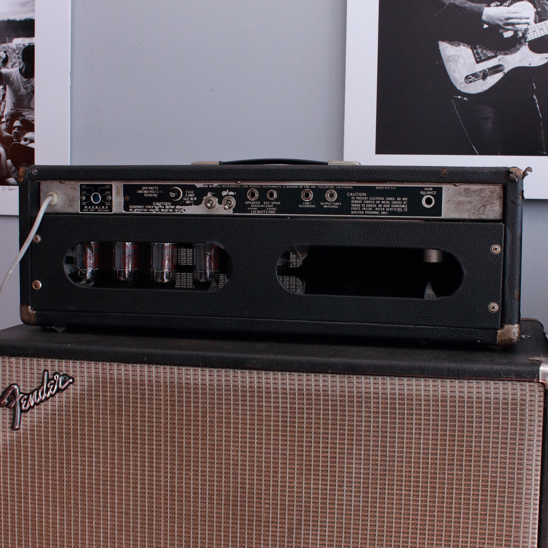 Fender Bassman 135 Amplifier Head 1978