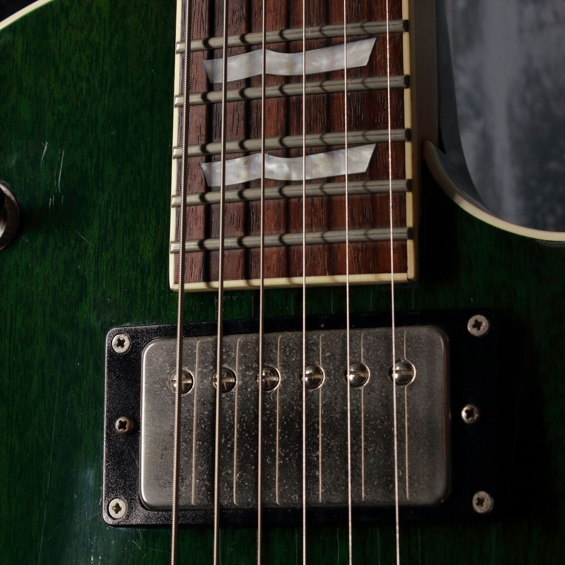 ESP Eclipse Arch-Top Green 1998