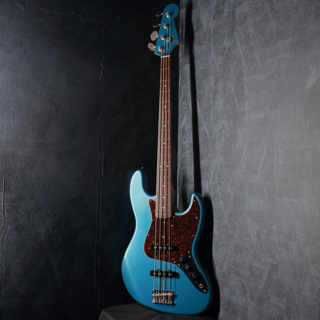 Fender Japan ‘62 Jazz Bass JB62-58 Lake Placid Blue Matching Headstock 1998
