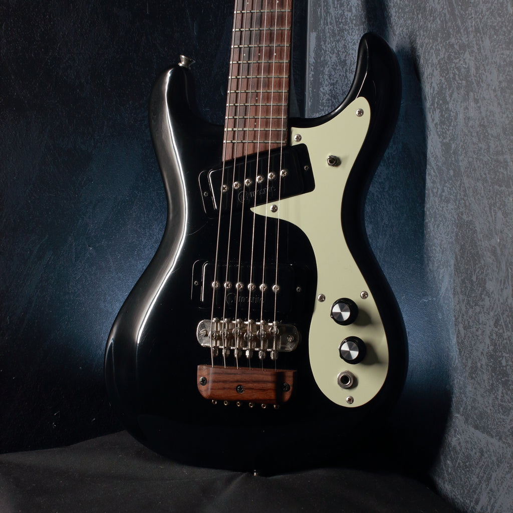 Mosrite Mini Octave Guitar Black 1995