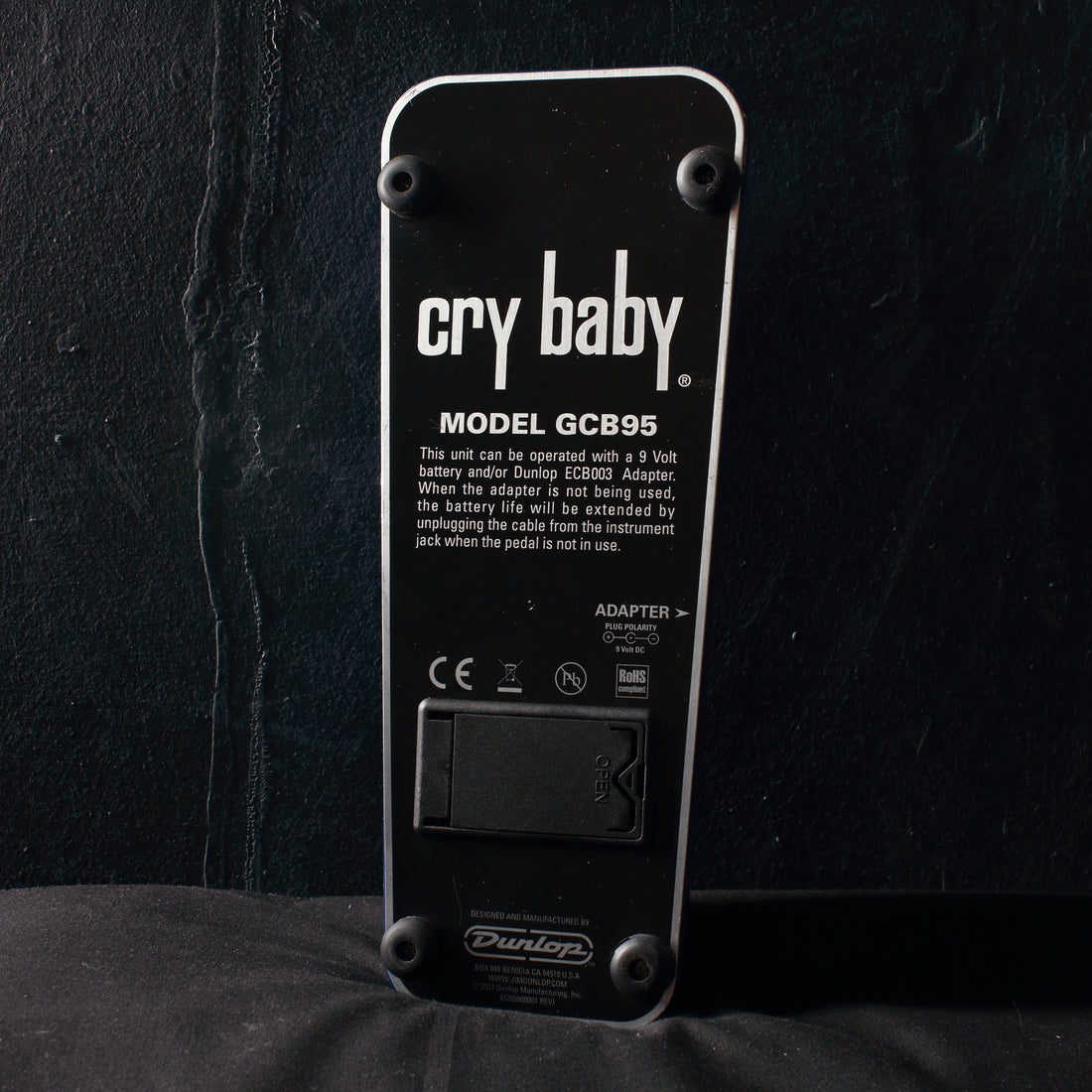 Dunlop Cry Baby Wah Blue Sparkle GCB95 Pedal