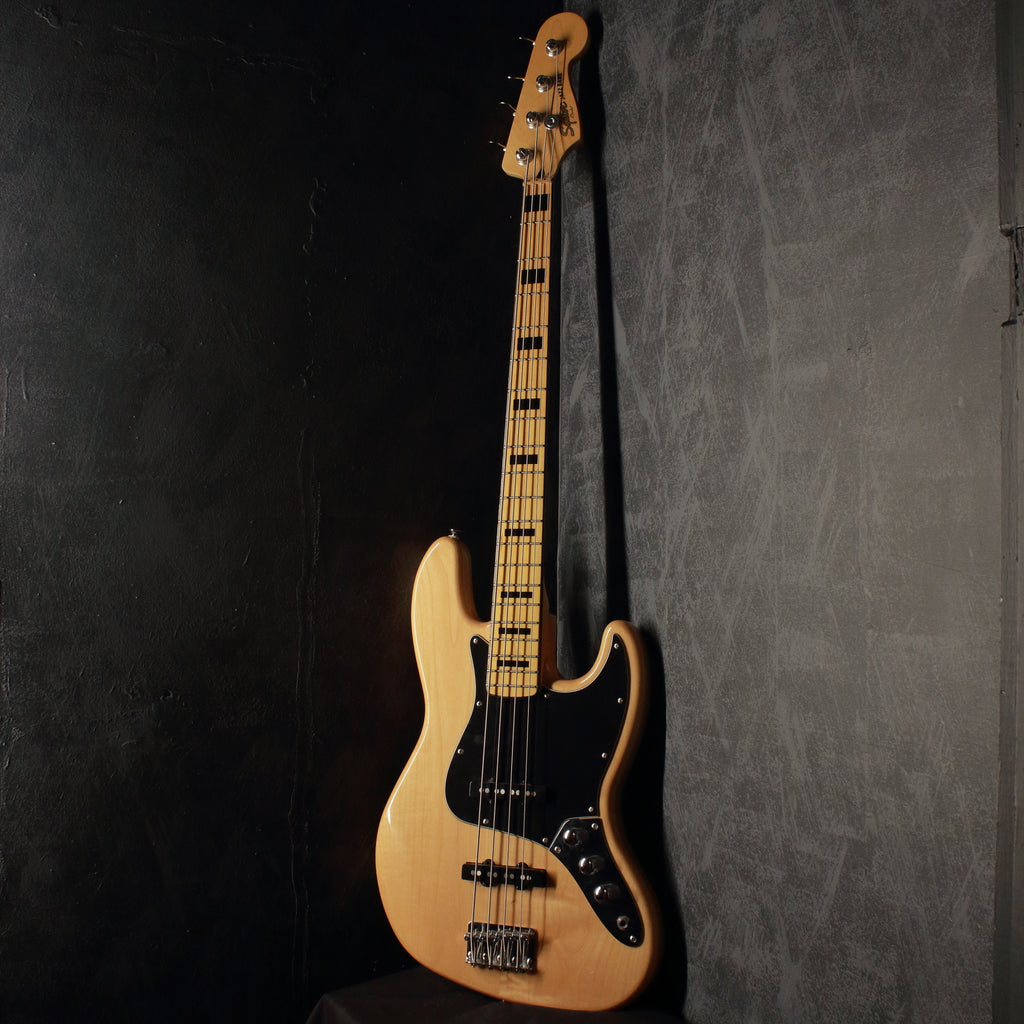 Squier Vintage Modified '77 Jazz Bass Natural 2014