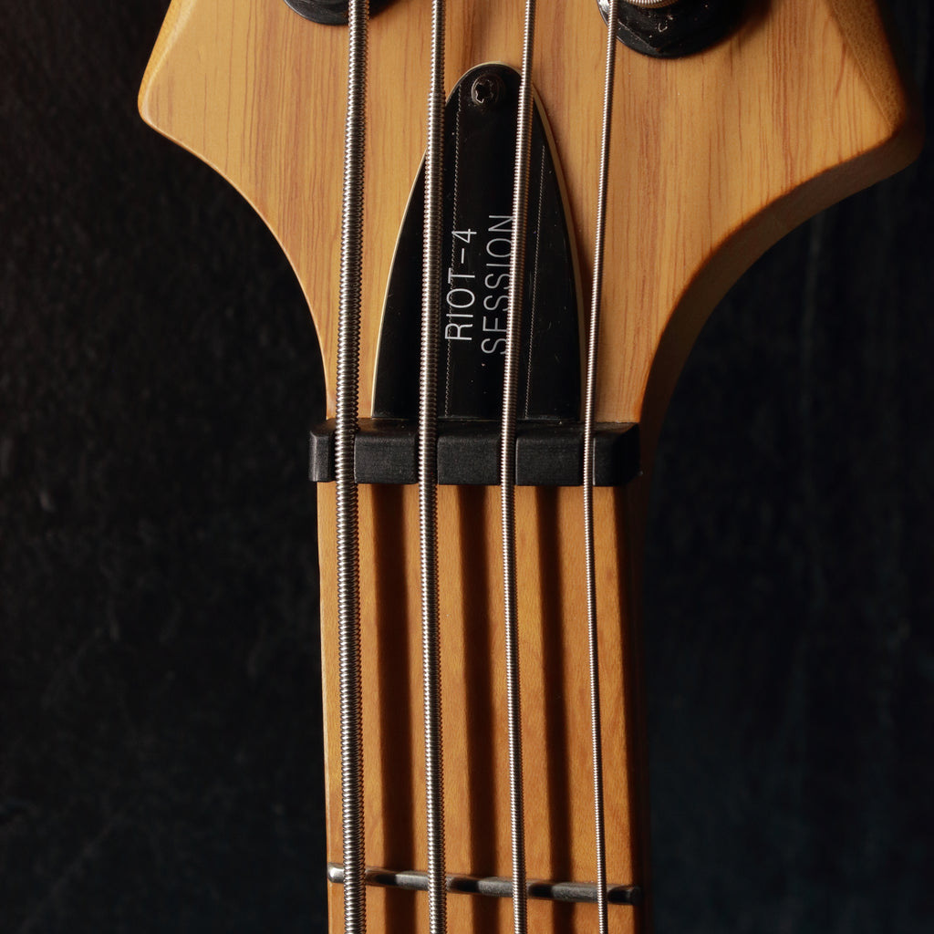 Schector Riot 4 Schecter Riot-4 Session Bass Aged Natural Satin 2014 – Topshelf Instruments