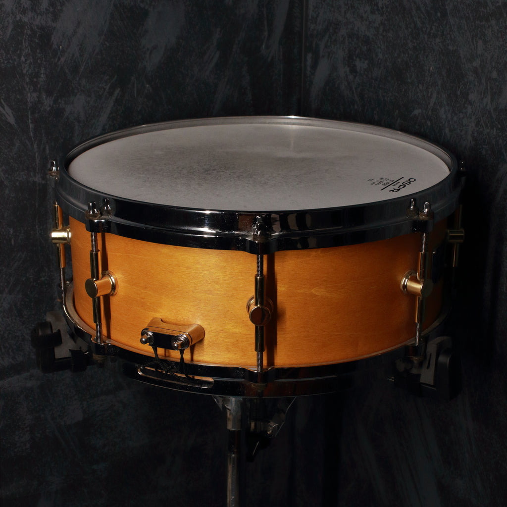 Canopus MO-1455 Maple Snare Drum Natural Oil 2011