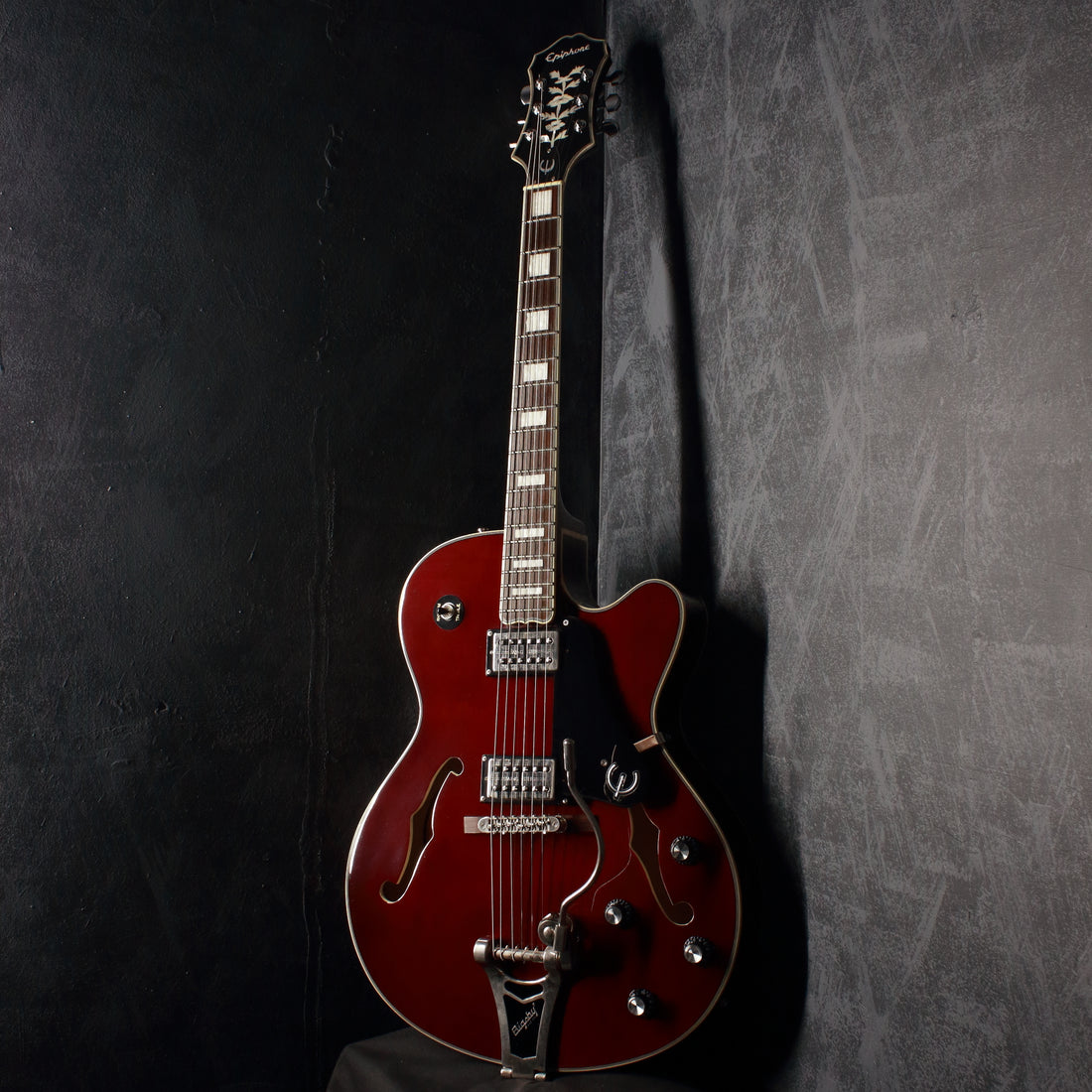 Epiphone Emperor Swingster Hollow Body Wine Red 2010