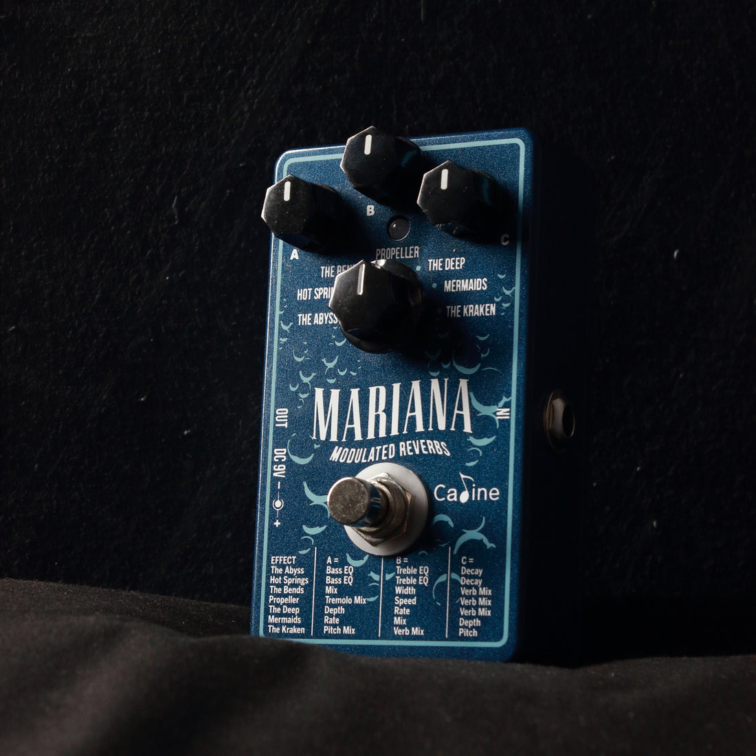 Cadine CP-507 Mariana Modulated Reverbs Pedal – Topshelf Instruments