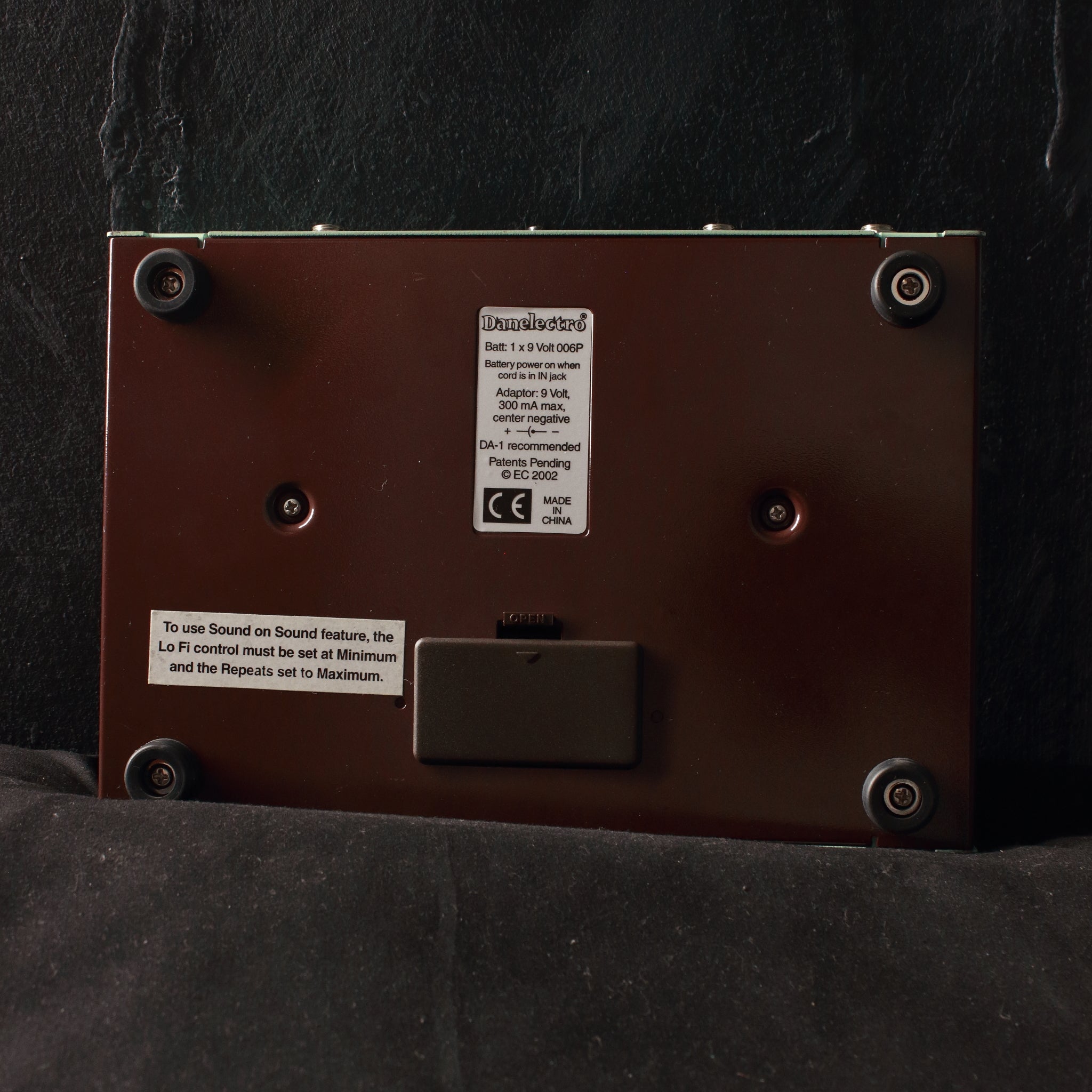 Danelectro Reel Echo Tape Simulator Pedal Topshelf Instruments