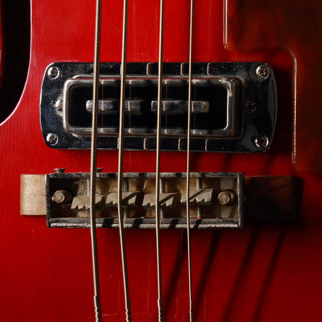 Teisco FB-2 Violin Bass Red Burst 1968