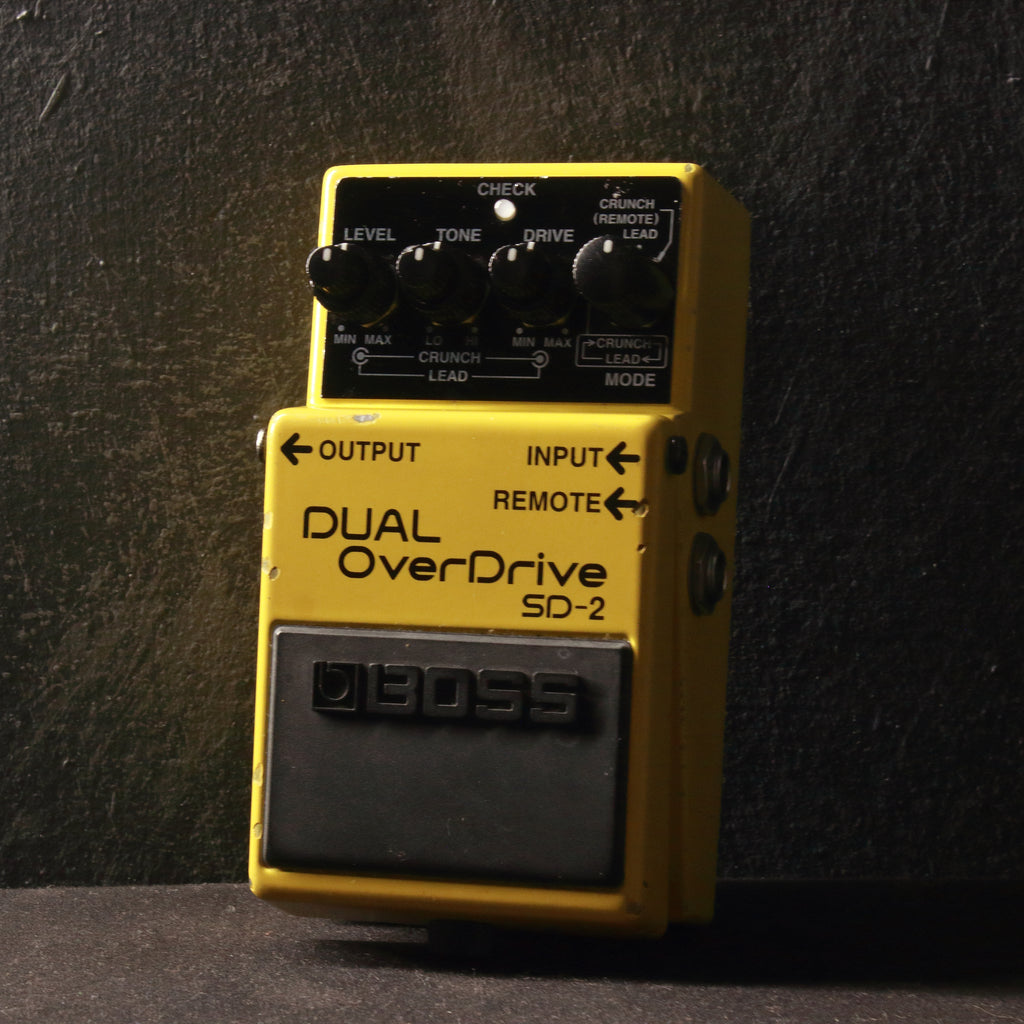 Boss SD-2 Dual Overdrive Pedal 1992