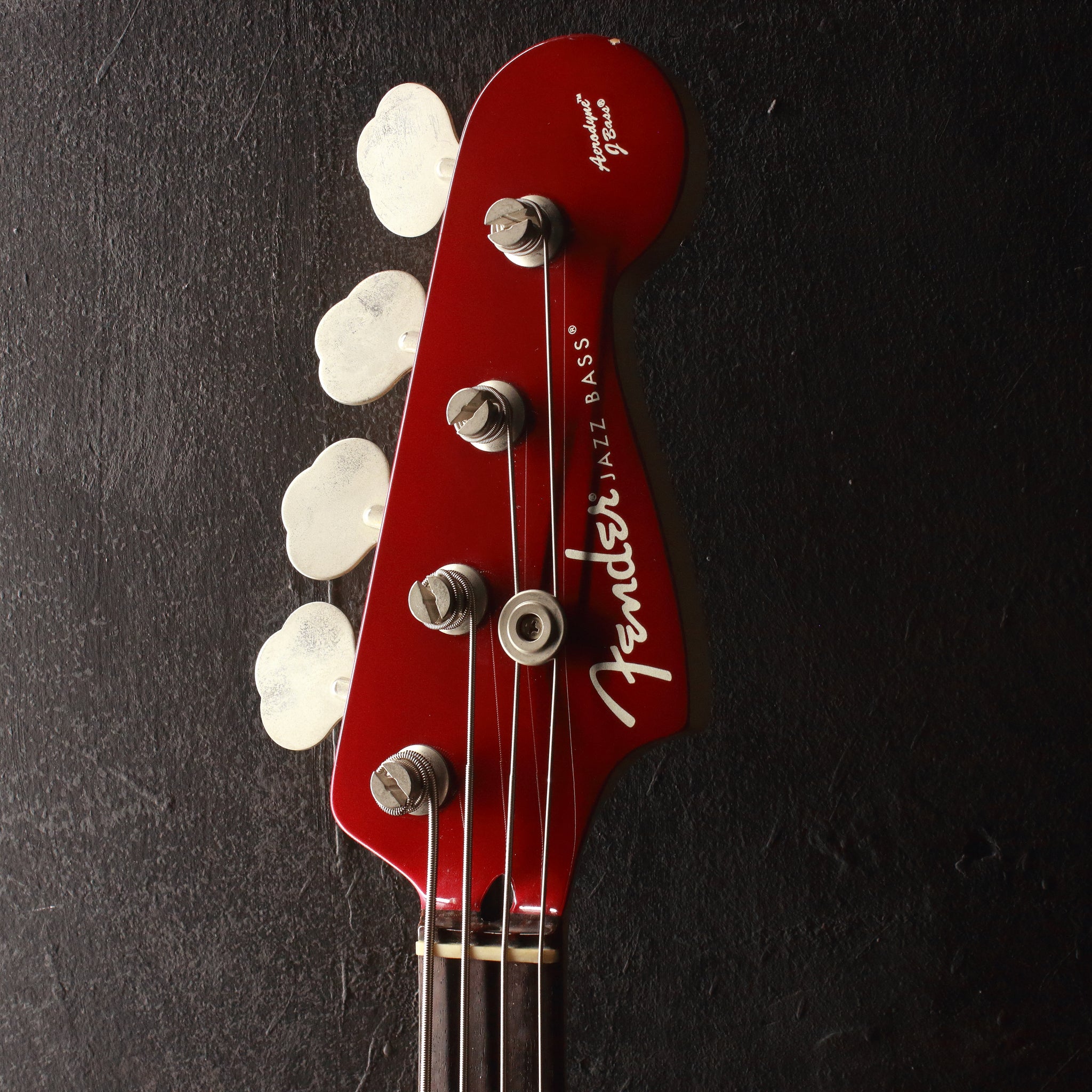 Fender Aerodyne Jazz Bass AJB65 Old Candy Apple Red 2003 Topshelf