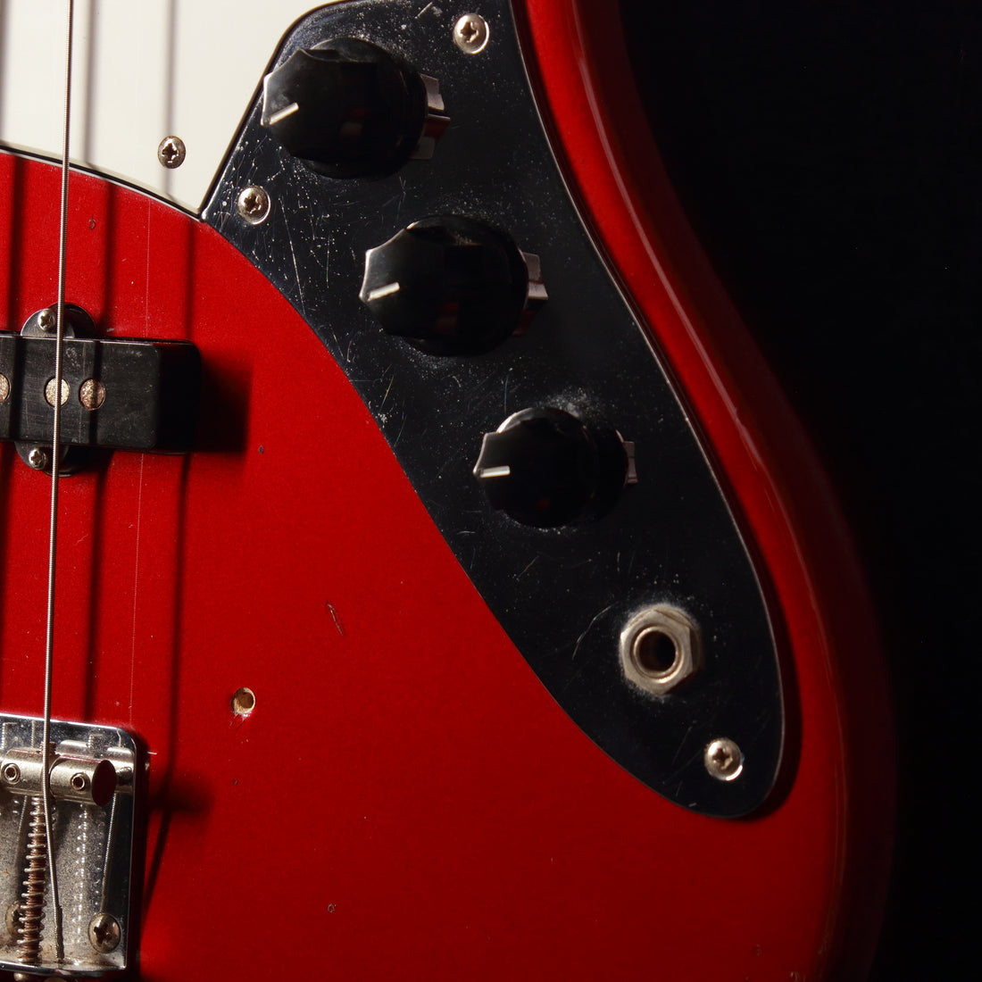 Fender Japan '75 Jazz Bass JB75 Candy Apple Red 2008